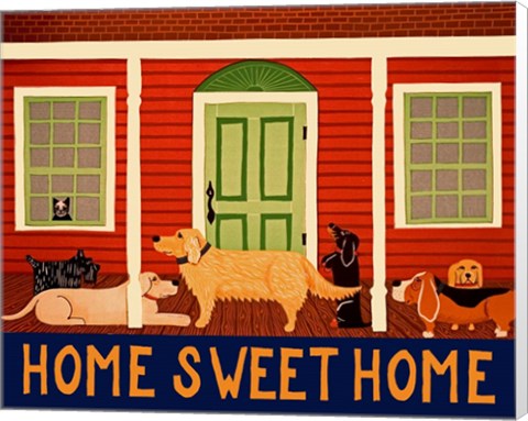 Framed Home Sweet Home II Print