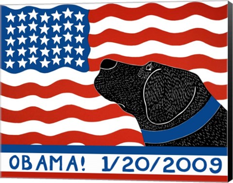 Framed Obama-1-20-09 Print