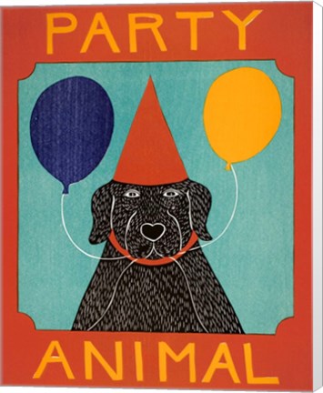 Framed Party Animal Print
