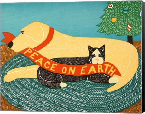 Framed Peace On Earth Print