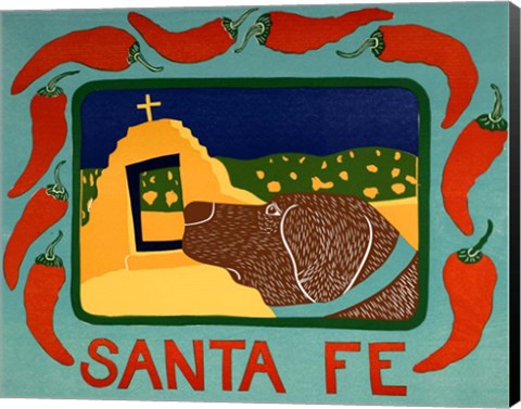 Framed Santa Fe Choc Print