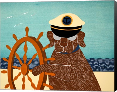 Framed Captain Choc Print