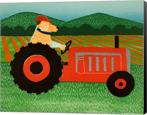 Framed Tractor Print