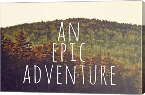 Framed Epic Adventure Print