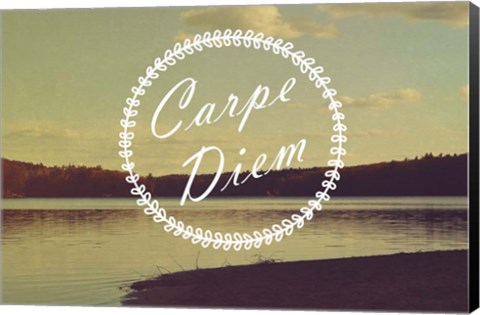Framed Carpe Diem Print
