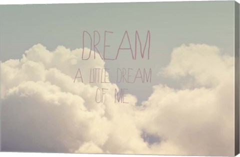 Framed Dream A Little Dream Print