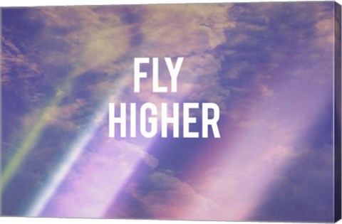 Framed Fly Higher Print