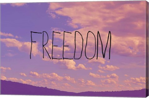 Framed Freedom Print