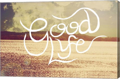 Framed Good Life Print