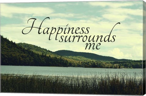 Framed Happiness Print