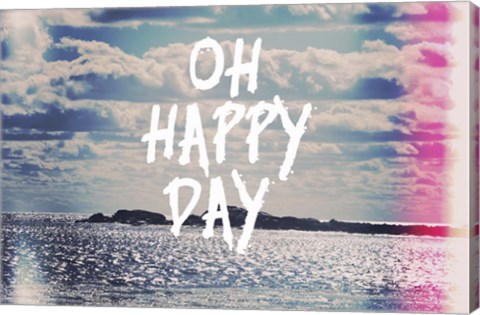 Framed Oh Happy Day Print