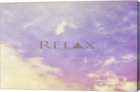 Framed Relax Print