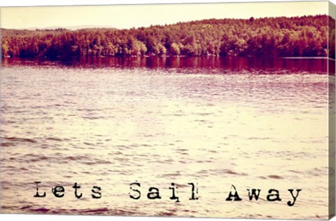 Framed Sail Away Print