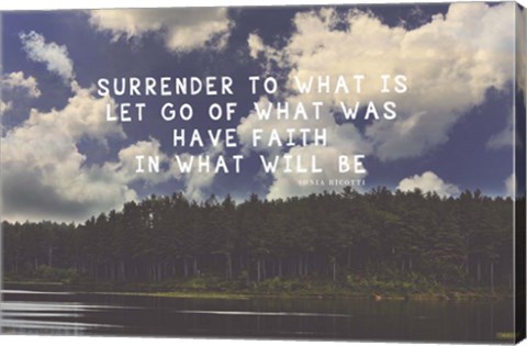 Framed Surrender Print