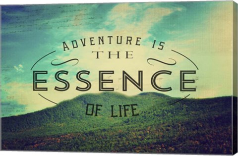 Framed Essence Of Life Print