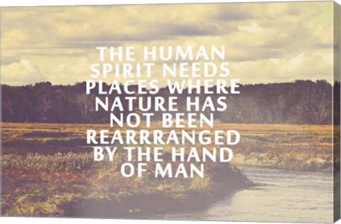 Framed Human Spirit Print