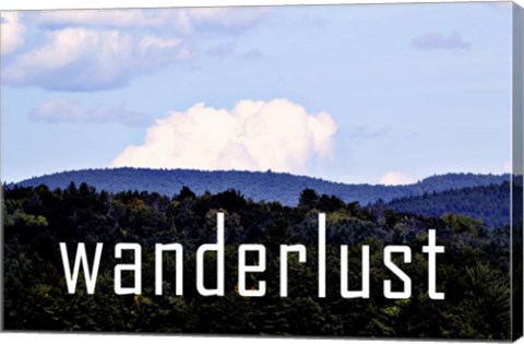 Framed Wanderlust Print