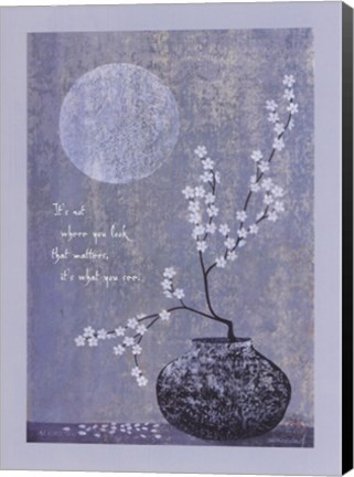 Framed What You See Print