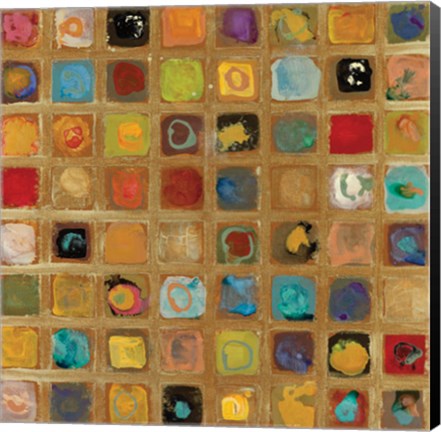 Framed Square Root I Print