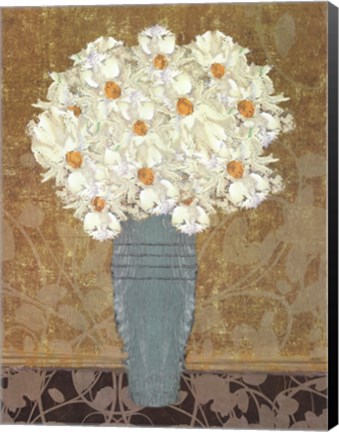 Framed Bouquet Of Daisies II Print