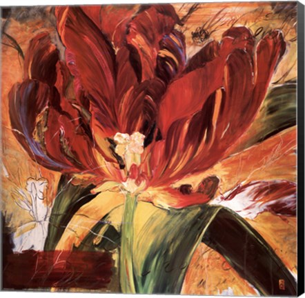 Framed Realms Of Love Print