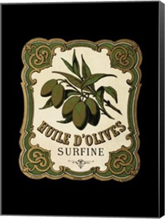 Framed Huile D'Olives Print