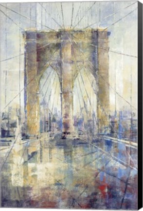 Framed Manhattan Crossing I Print