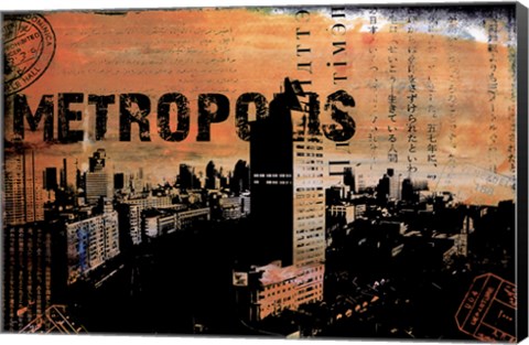 Framed Metropolis Print