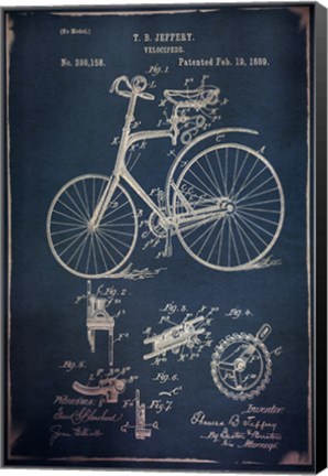 Framed Velocipede I Print