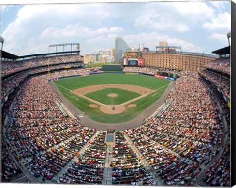 Framed Camden Yards, Baltimore, MD Print