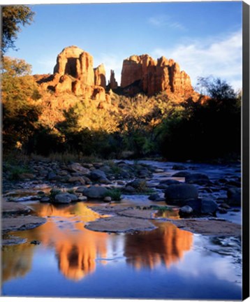 Framed Cathedral Rock, Sedona, AZ Print