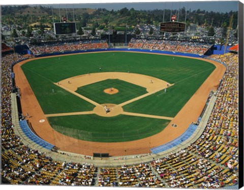 Framed Dodger Stadium Print