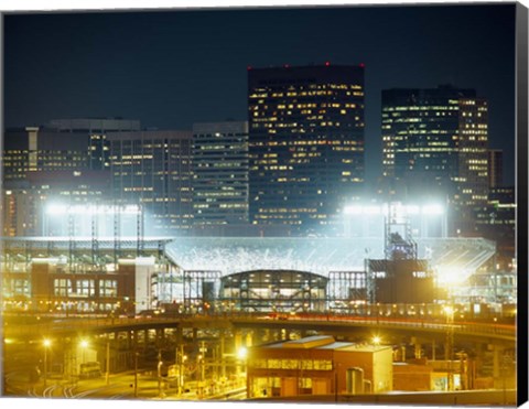 Framed Coors Field, Denver, Colorado Print