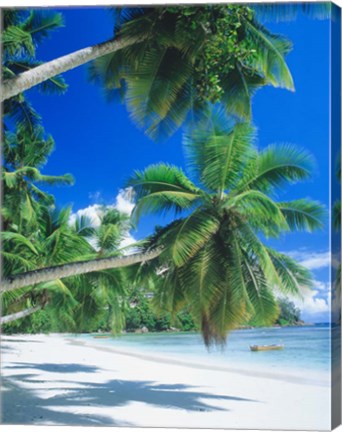 Framed Mahe Seychelles Print