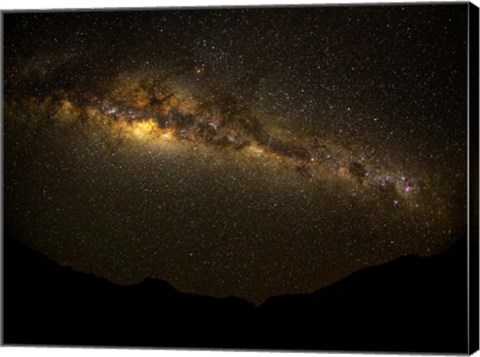 Framed Milky Way, Etosha National Park, Namibia Print