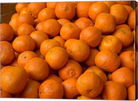 Framed Oranges for Sale, Fes, Morocco Print