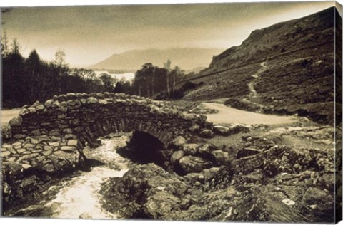 Framed Ashness Bridge, Cumbria, England Print