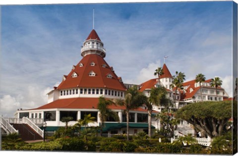 Framed Hotel del Coronado, Coronado, San Diego County Print