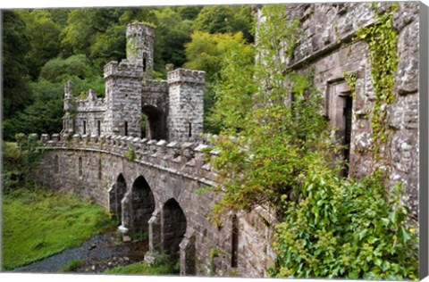 Framed Ballysaggartmore Towers, Lismore, County Waterford, Ireland Print