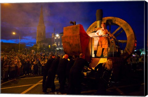 Framed Spraoi Street Festival, Waterford City, Ireland Print