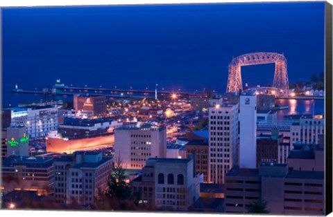 Framed Canal Park, Duluth, Minnesota Print