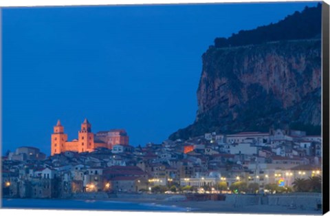 Framed Cefalu, Sicily, Italy Print