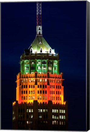 Framed Tower Of The Americas, San Antonio, Texas Print