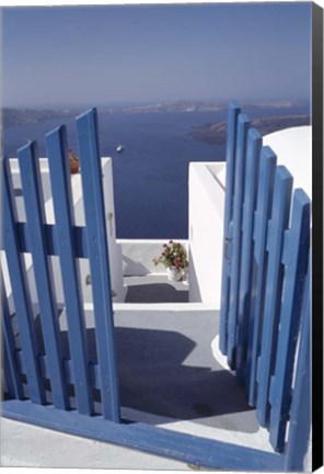 Framed Santorini,  Greece Print