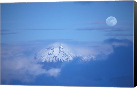 Framed Sangay Volcano, Ecuador Print