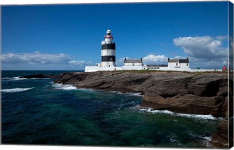 Framed Hook Head Lighthouse, County Wexford, Ireland Print