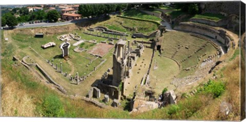 Framed Ruins of Roman Theater, Volterra, Tuscany, Italy Print