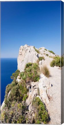 Framed Mirador d&#39; Es Colomer, Majorca, Balearic Islands, Spain Print