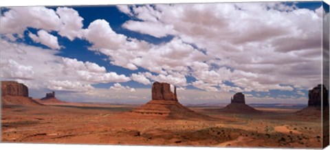 Framed Monument Valley Tribal Park, AZ Print