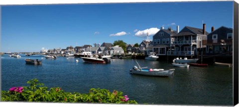 Framed Nantucket Harbor, Massachusetts Print